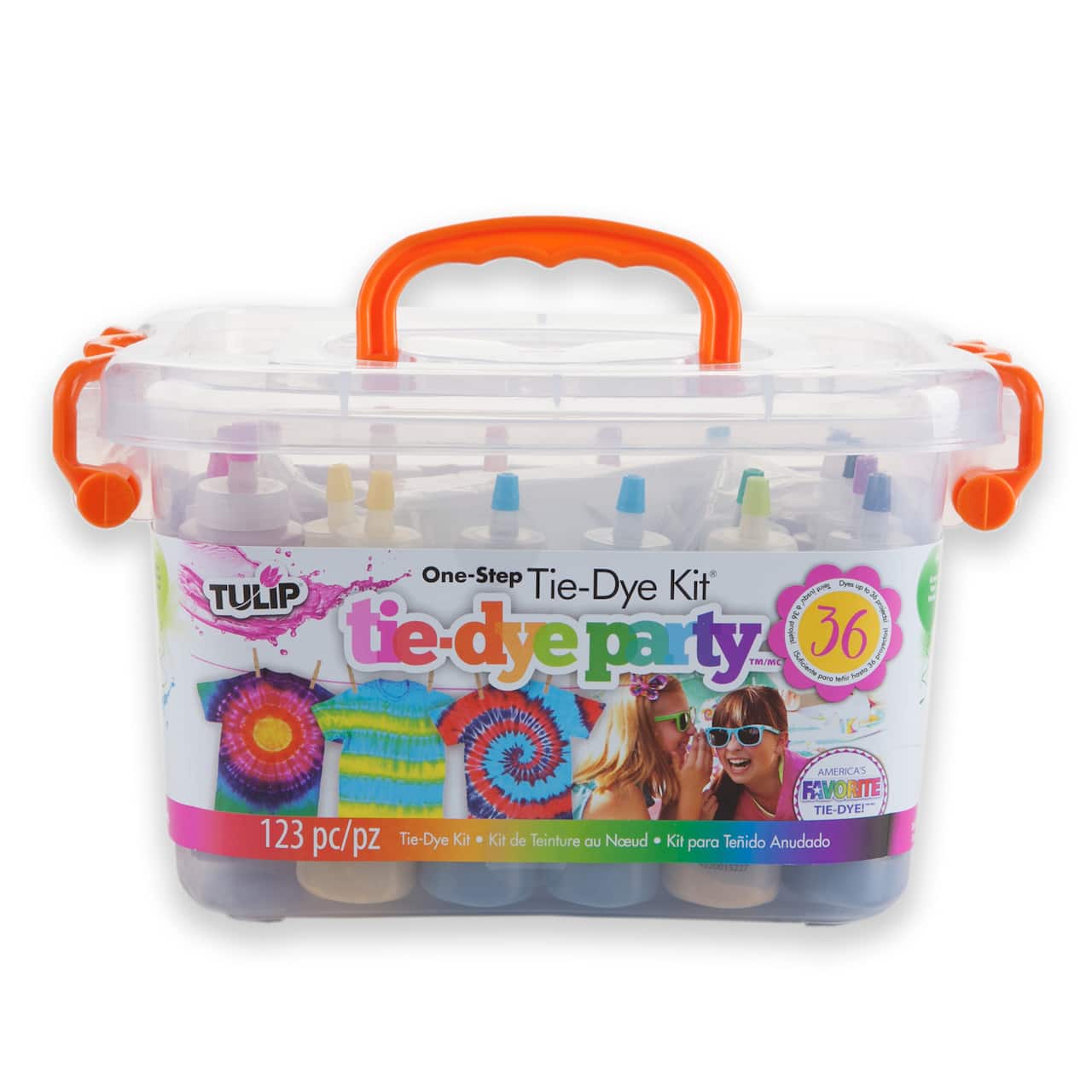 6 Pack: Tulip® Tie-Dye Party™ One-Step Tie-Dye Kit®